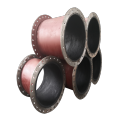 Pneumatic conveying wear-resistant ceramic pipe